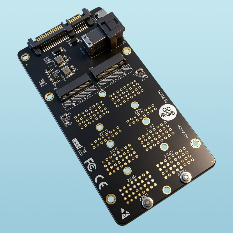 Memory Card Ssd - 2in1 M.2 NVMe SATA NGFF SSD