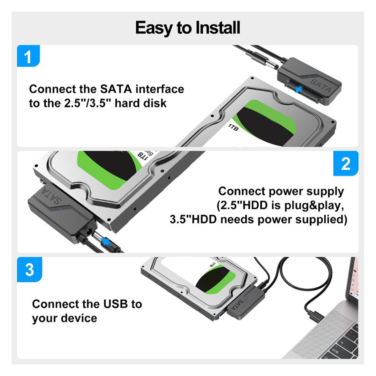 SWXF SATA to USB 3.0 Adapter C - External Ssd 评论和价格