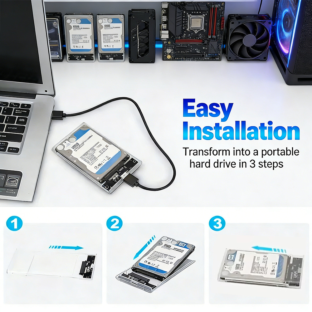 2.5 Inch Transparent SATA to U - External Ssd 评论和价格