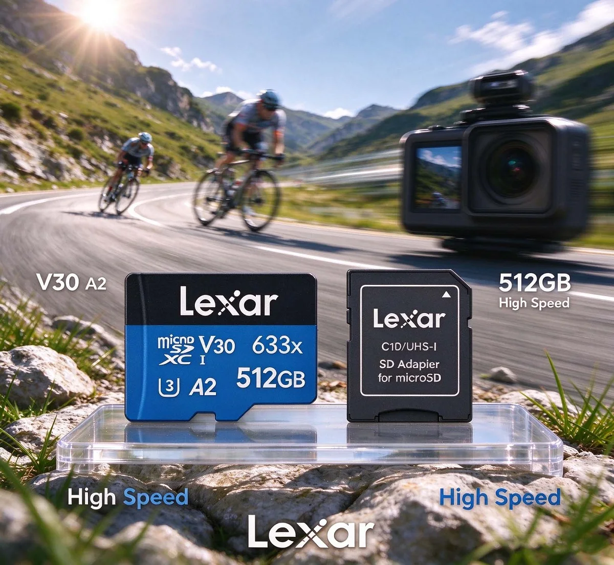 Lexar BLUE Series 633x High Sp - Memory Card Ssd 评论和价格