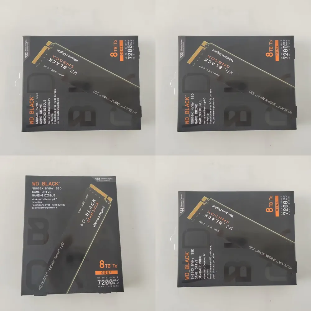 New WD_BLACK SN850X 8TB NVMe S - M.2 Ssd 评论和价格