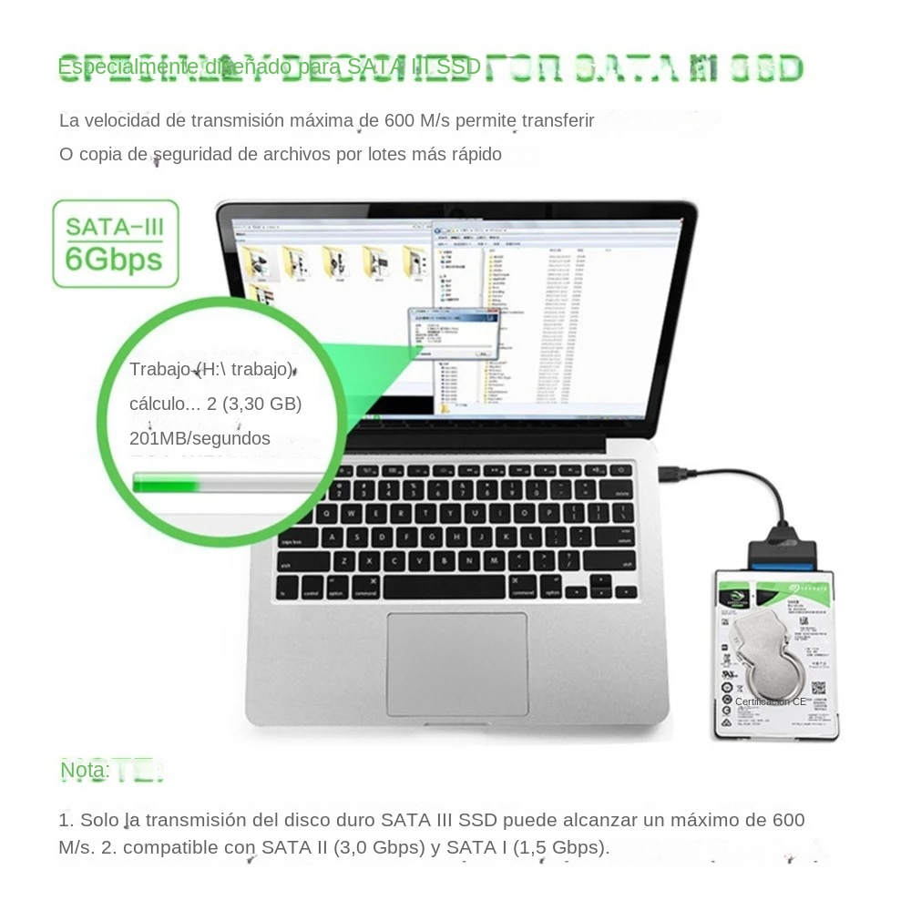 USB 3.0 SATA 3 Cable Sata To U - Ssd Hard Drive 评论和价格